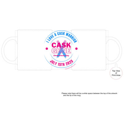 Official CASK Awareness Day Ceramic Mug  Thumbnail